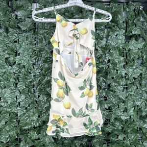 NWT Luxury Girls Size 8-9 Year Old Summer Spring Lemon Dress